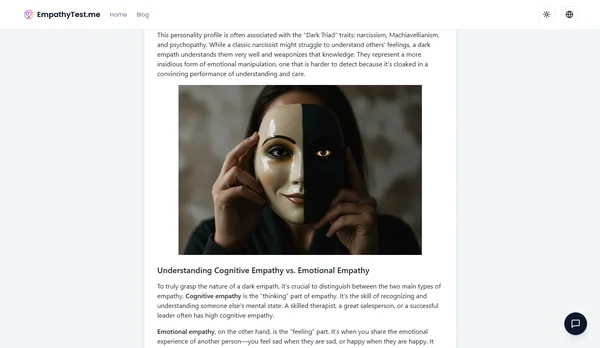 แบบทดสอบ Dark Empath: 8 สัญญาณของความเข้าอกเข้าใจที่มุ่งร้าย