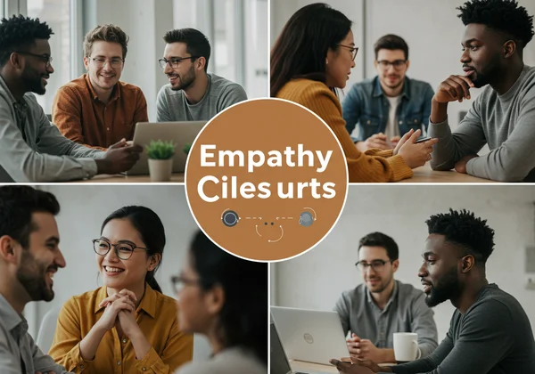 Diverse people showing connection and fulfillment.