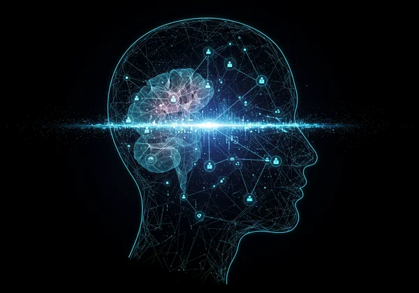 AI trừu tượng phân tích các mẫu cảm xúc để có được thông tin chuyên sâu.