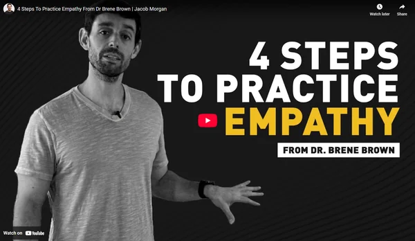 4 Steps To Practice Empathy From Dr Brene Brown
