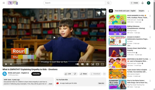 What is Empathy? - Educational Video for Children